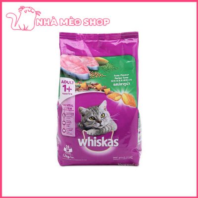 Thức ăn mèo whiskas dạng hạt 400g